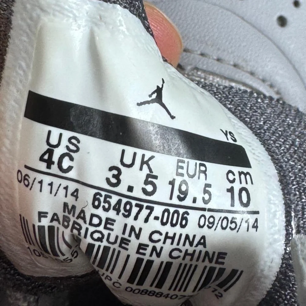 Jordan Flight 9.5 PS 'Wolf‎ Grey' 4C